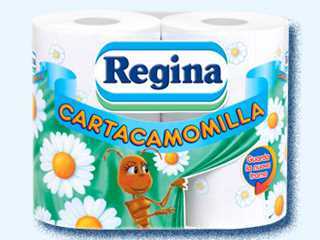 CARTA IGIENICA REGINA CAMOMILLA 4RT